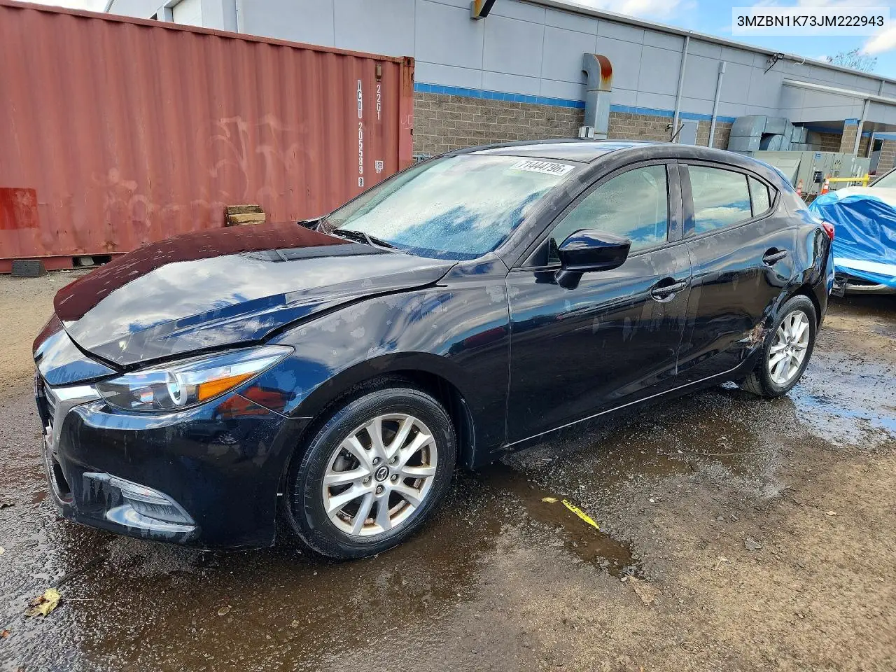 MAZDA 3 2018, VIN 3MZBN1K73JM222943