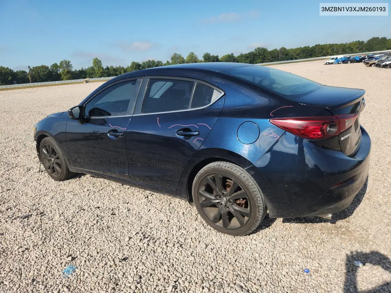 2018 MAZDA 3 VIN 3MZBN1V3XJM260193 — фото 2