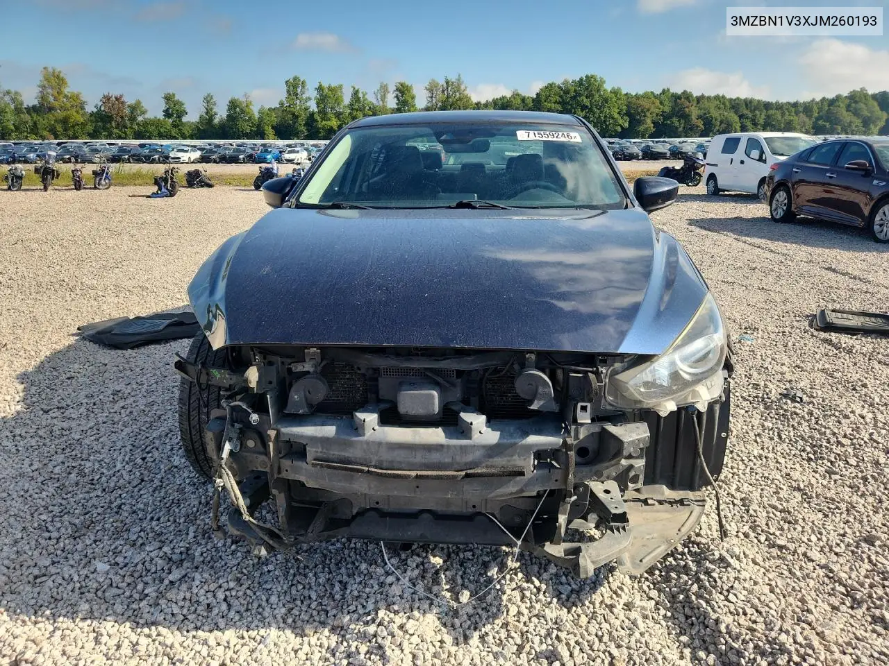 2018 MAZDA 3 VIN 3MZBN1V3XJM260193 — фото 5