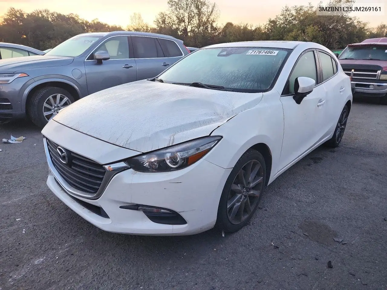 MAZDA 3 2018, VIN 3MZBN1L35JM269161