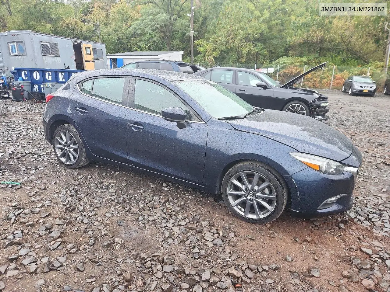 2018 MAZDA 3 VIN 3MZBN1L34JM221862 — фото 4