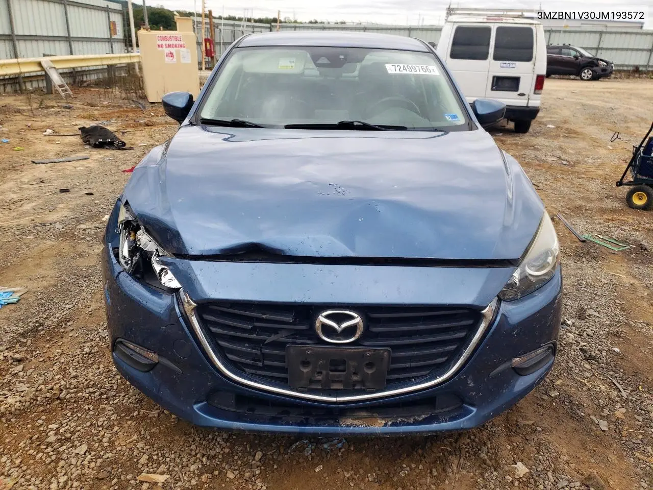 2018 MAZDA 3 VIN 3MZBN1V30JM193572 — фото 5