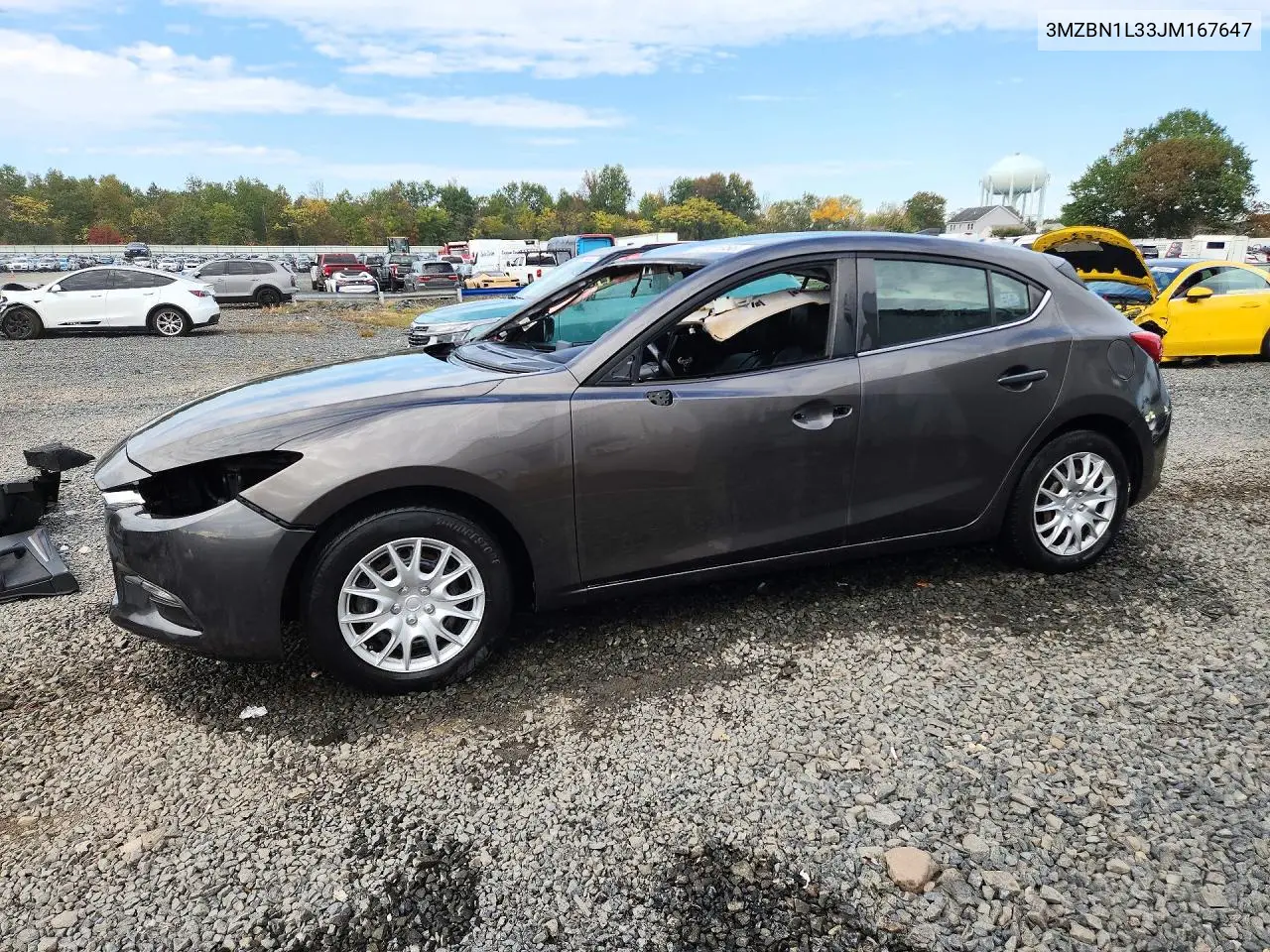 MAZDA 3 2018, VIN 3MZBN1L33JM167647