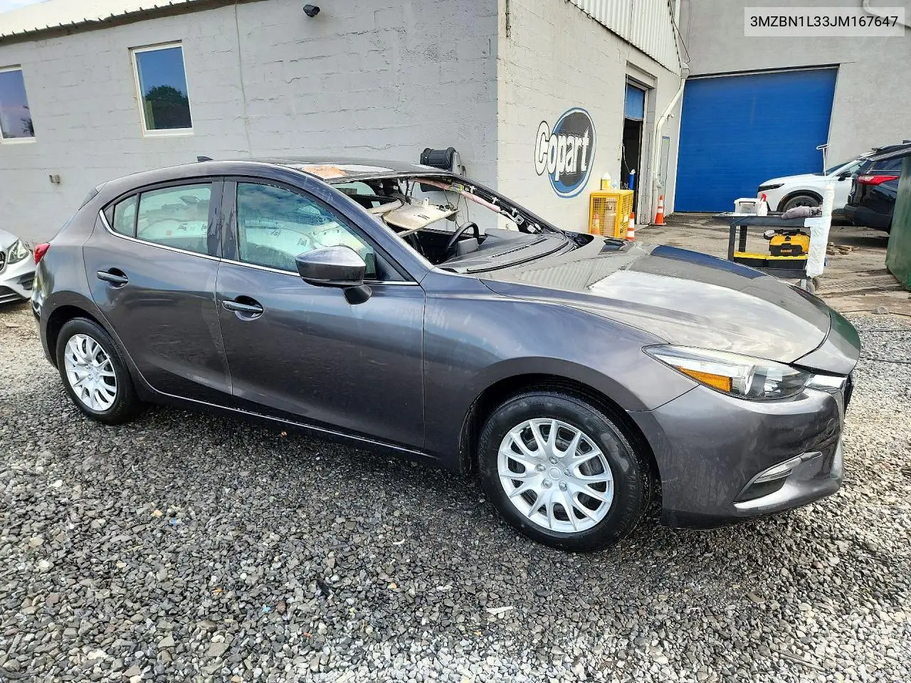 2018 MAZDA 3 VIN 3MZBN1L33JM167647 — фото 4
