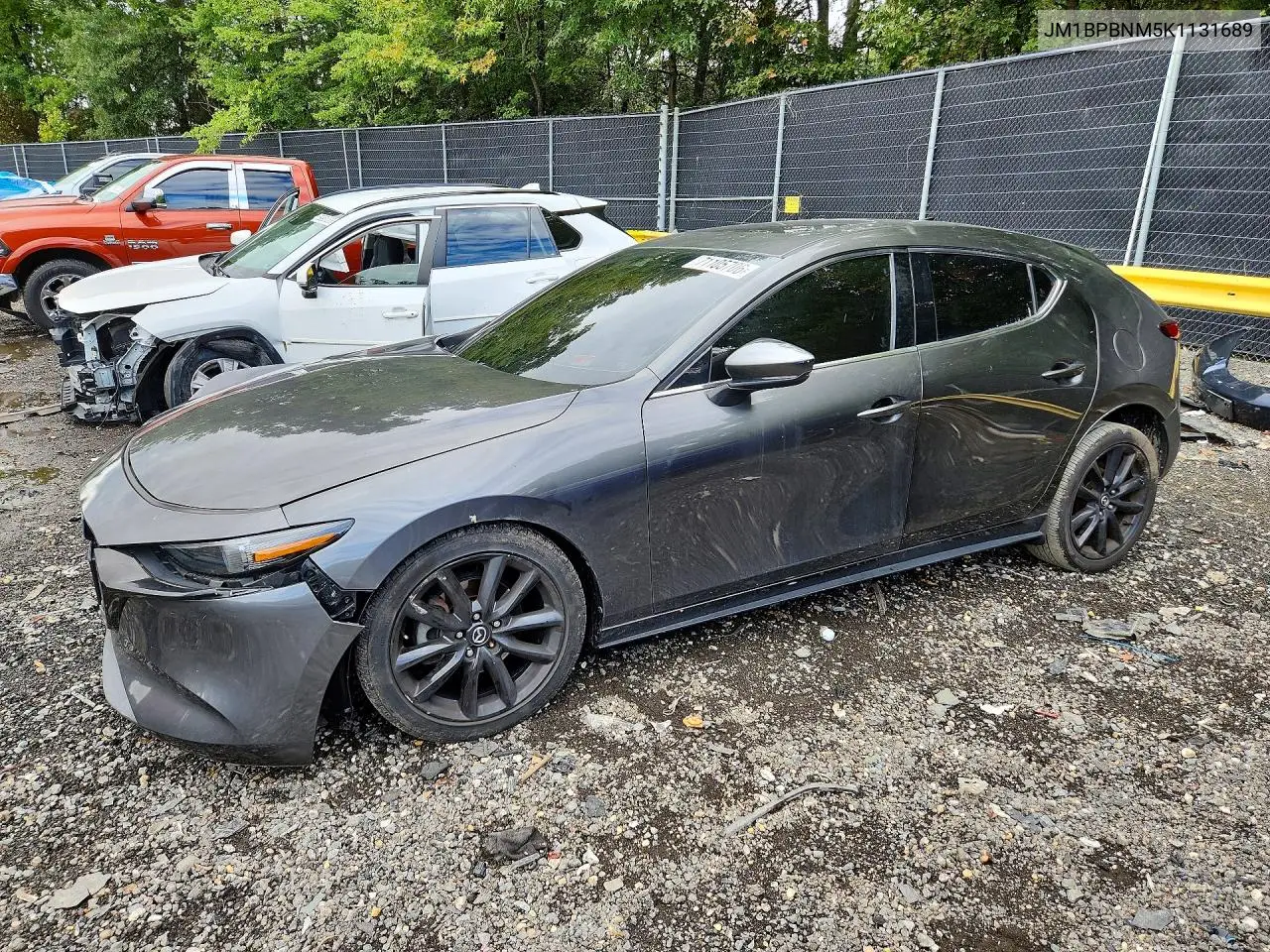 MAZDA 3 2019, VIN JM1BPBNM5K1131689