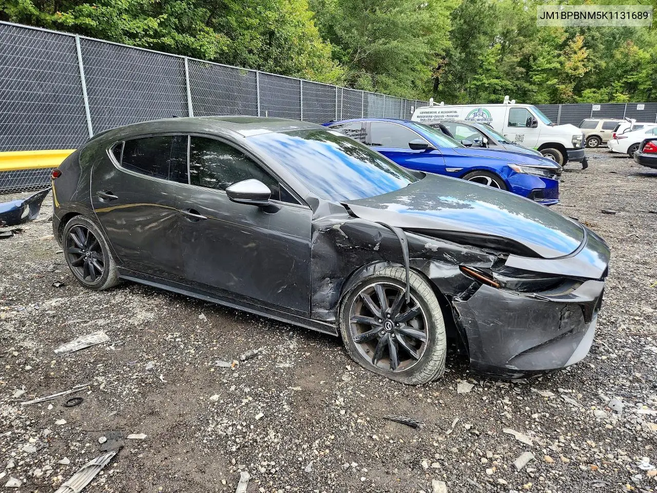 2019 MAZDA 3 VIN JM1BPBNM5K1131689 — фото 4