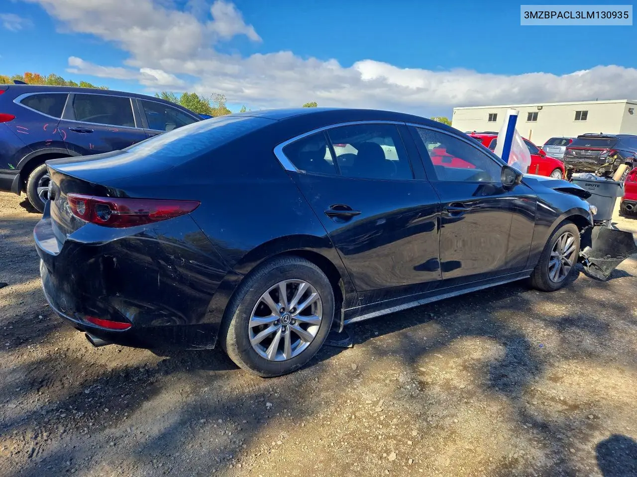 2020 MAZDA 3 VIN 3MZBPACL3LM130935 — фото 3