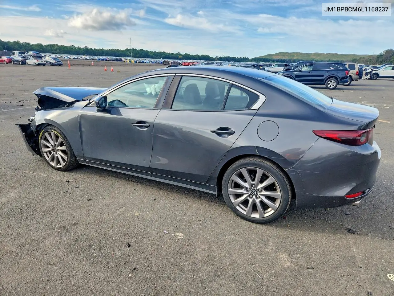 2020 MAZDA 3 VIN JM1BPBCM6L1168237 — фото 2