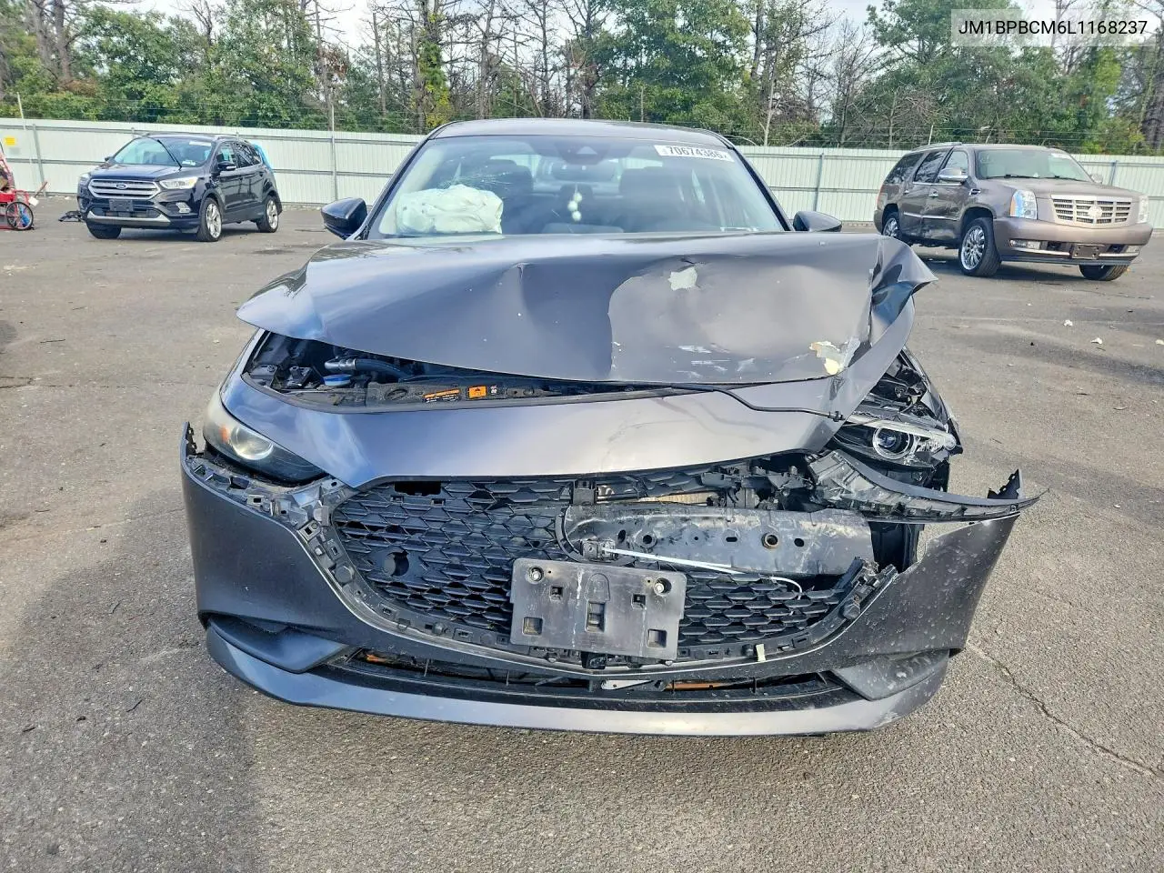 2020 MAZDA 3 VIN JM1BPBCM6L1168237 — фото 5