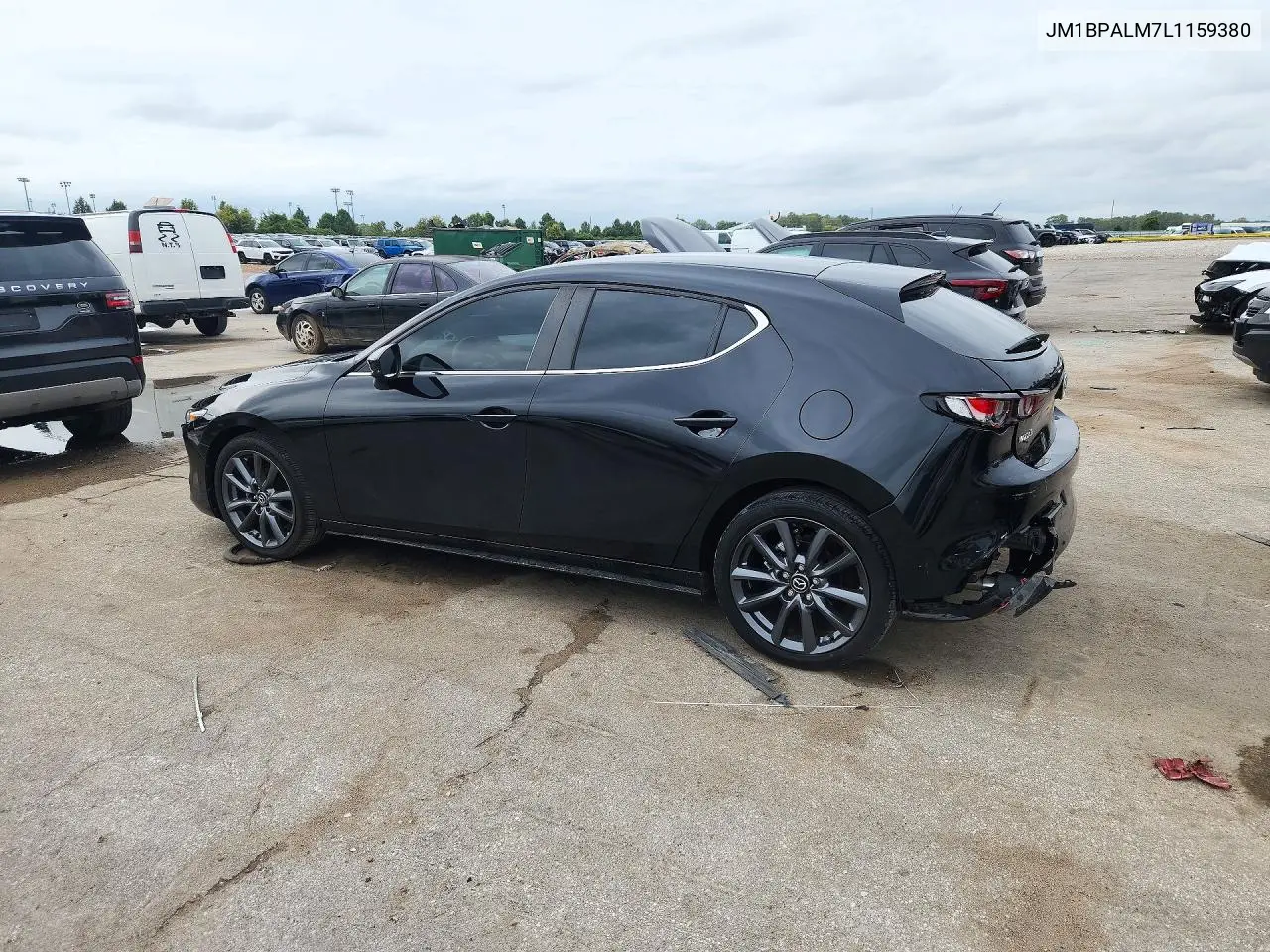 2020 MAZDA 3 VIN JM1BPALM7L1159380 — фото 2