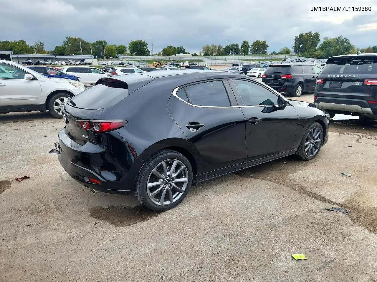 2020 MAZDA 3 VIN JM1BPALM7L1159380 — фото 3