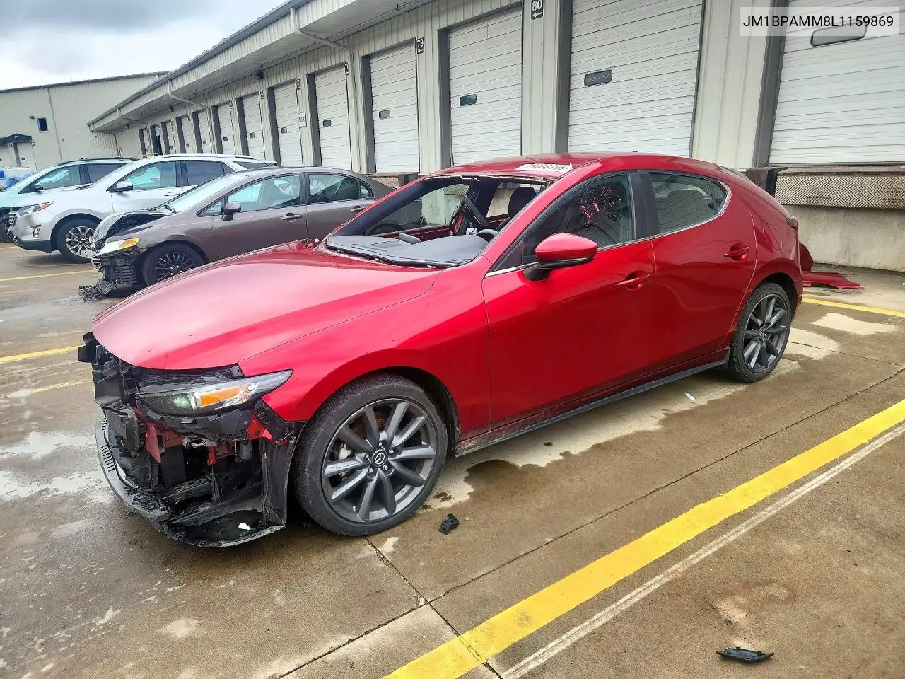 MAZDA 3 2020, VIN JM1BPAMM8L1159869