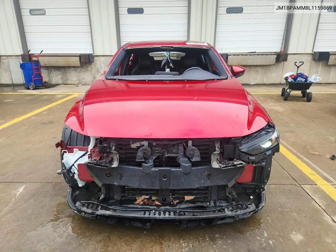 2020 MAZDA 3 VIN JM1BPAMM8L1159869 — фото 5