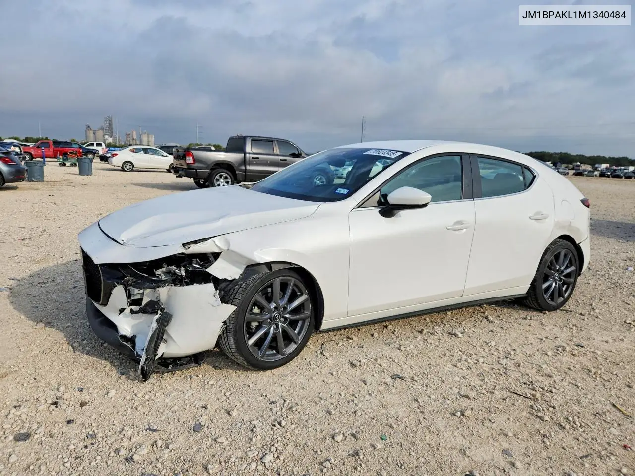 MAZDA 3 2021, VIN JM1BPAKL1M1340484