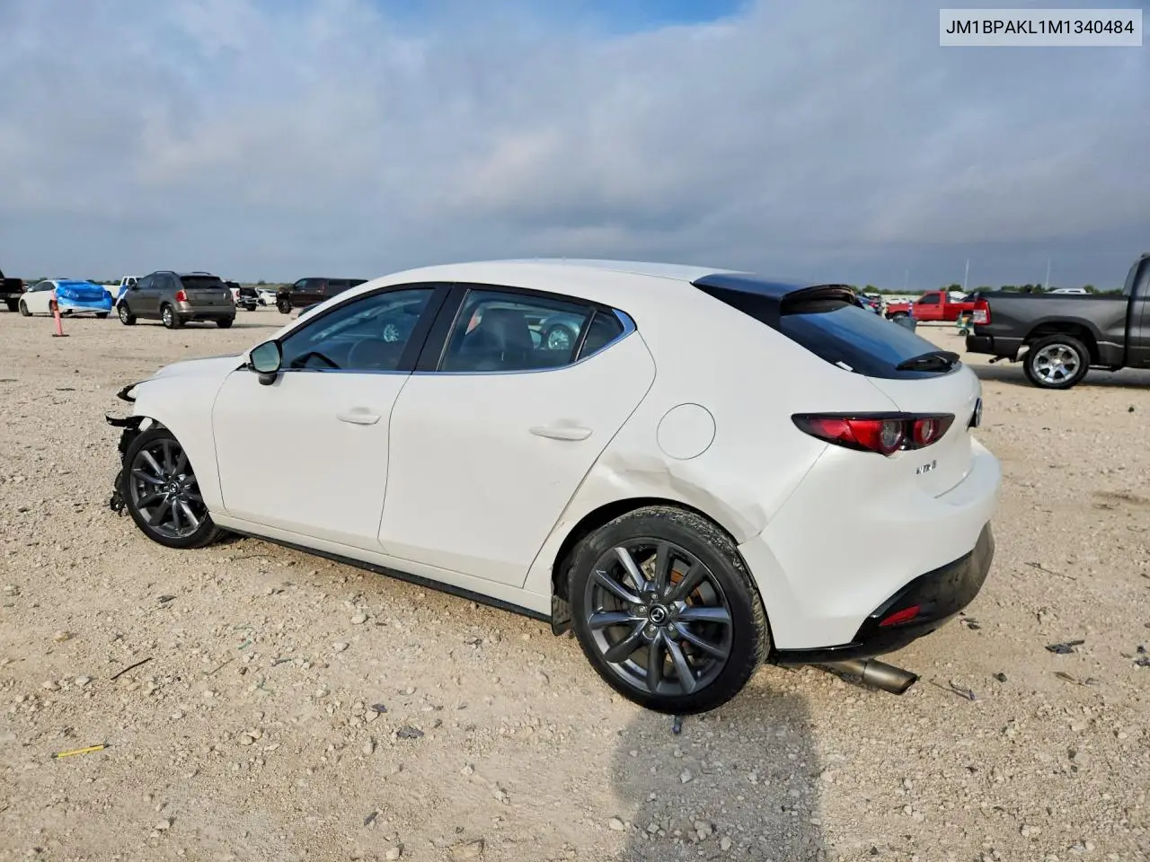 2021 MAZDA 3 VIN JM1BPAKL1M1340484 — фото 2