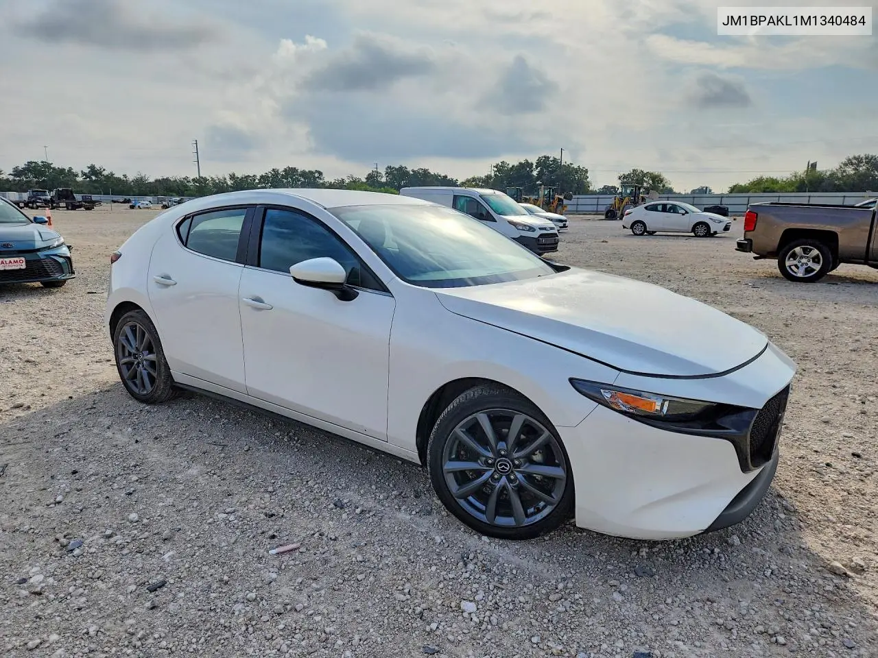 2021 MAZDA 3 VIN JM1BPAKL1M1340484 — фото 4