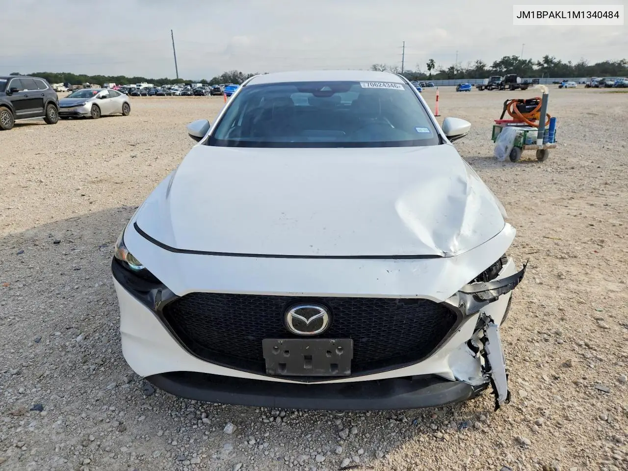 2021 MAZDA 3 VIN JM1BPAKL1M1340484 — фото 5