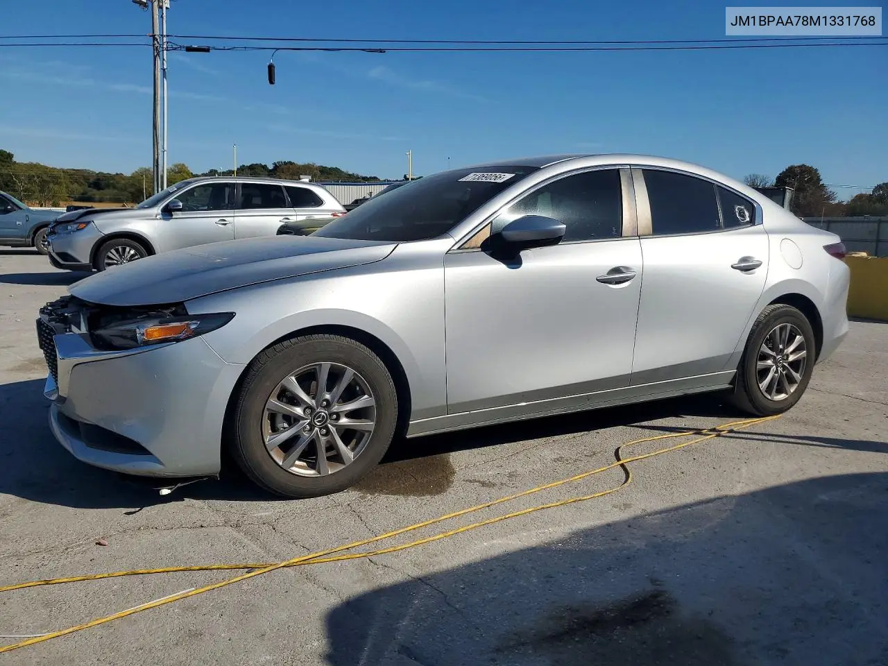 MAZDA 3 2021, VIN JM1BPAA78M1331768