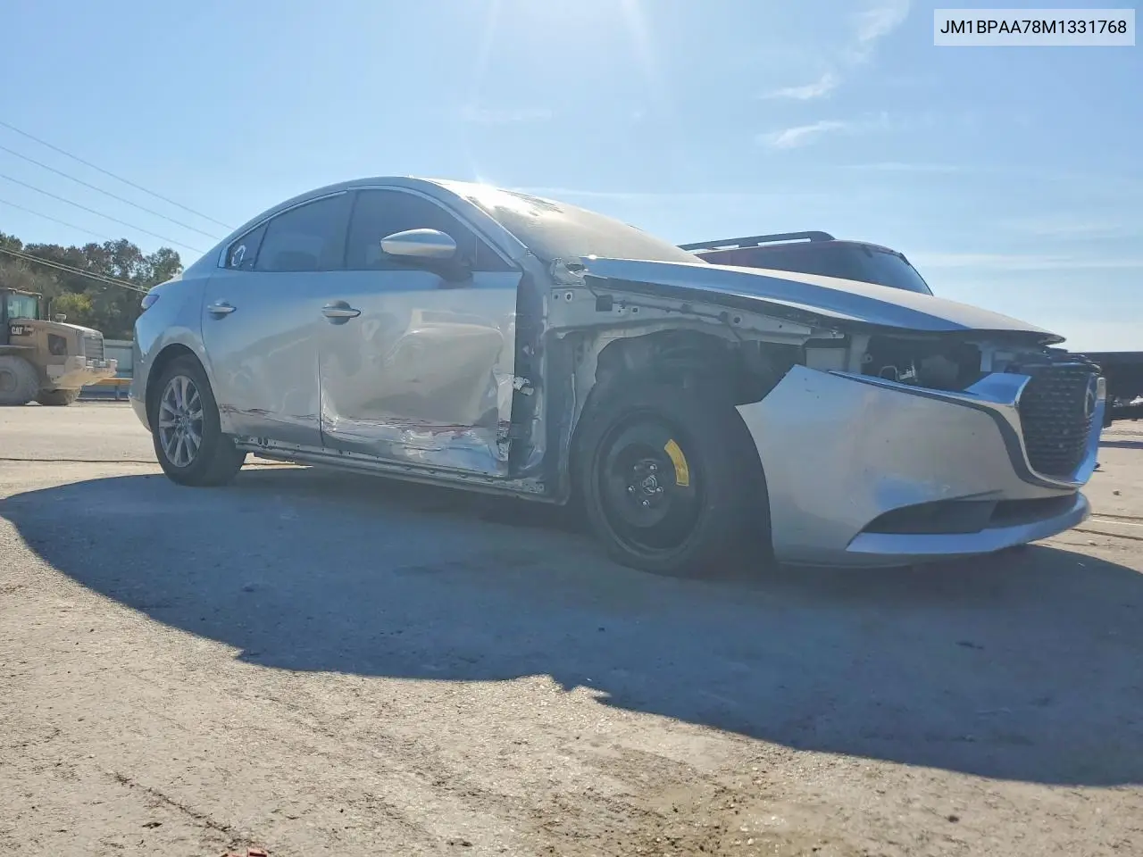 2021 MAZDA 3 VIN JM1BPAA78M1331768 — фото 4