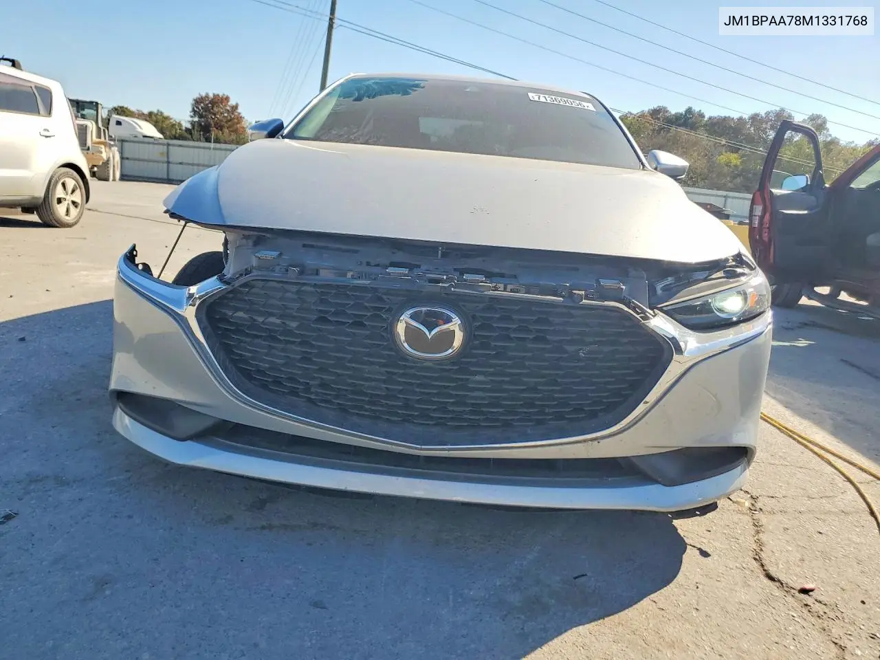 2021 MAZDA 3 VIN JM1BPAA78M1331768 — фото 5