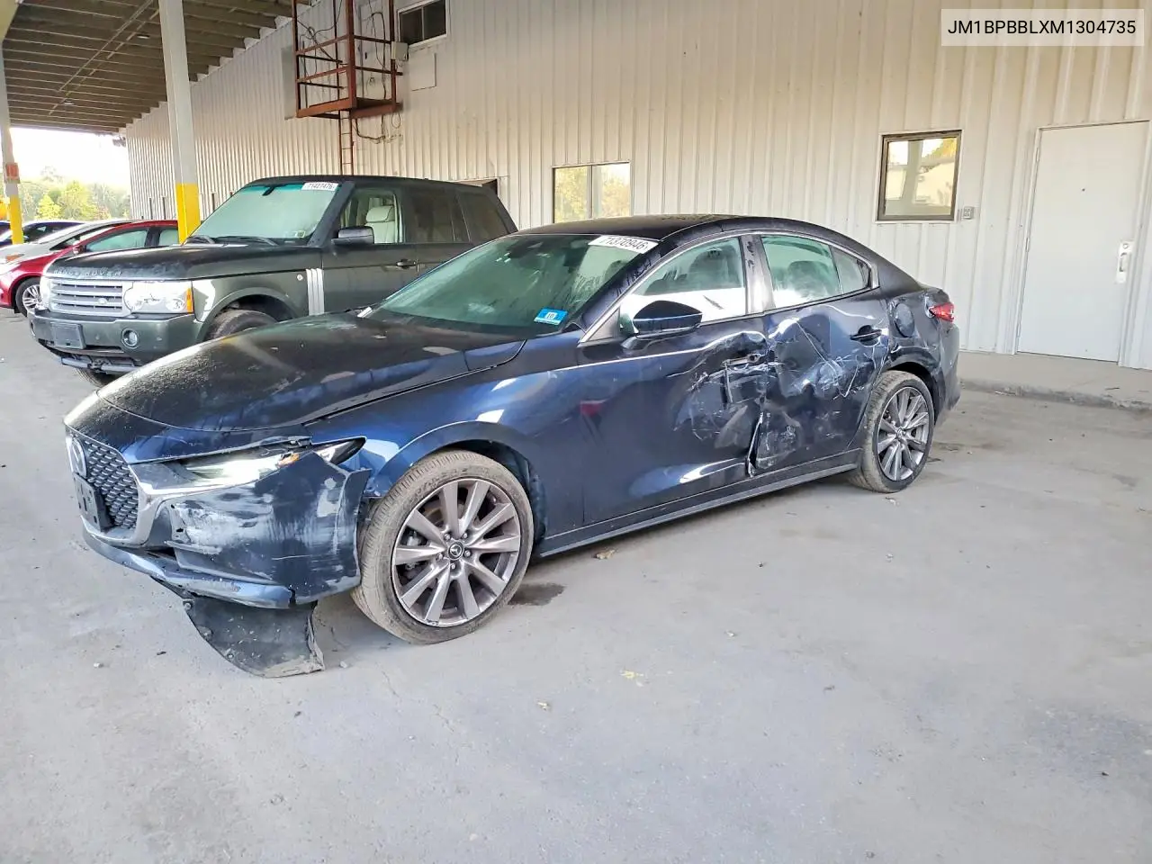 MAZDA 3 2021, VIN JM1BPBBLXM1304735