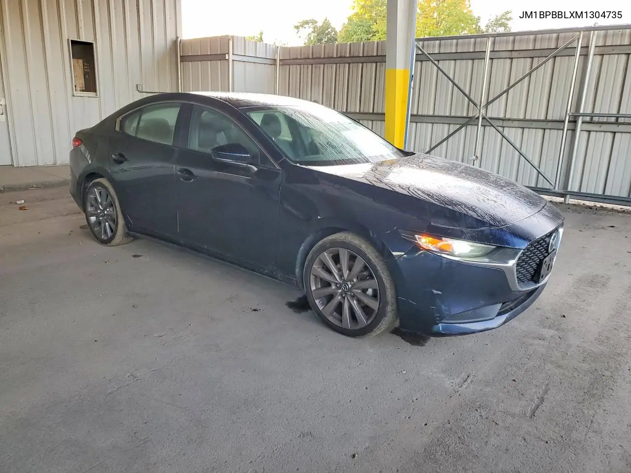 2021 MAZDA 3 VIN JM1BPBBLXM1304735 — фото 4