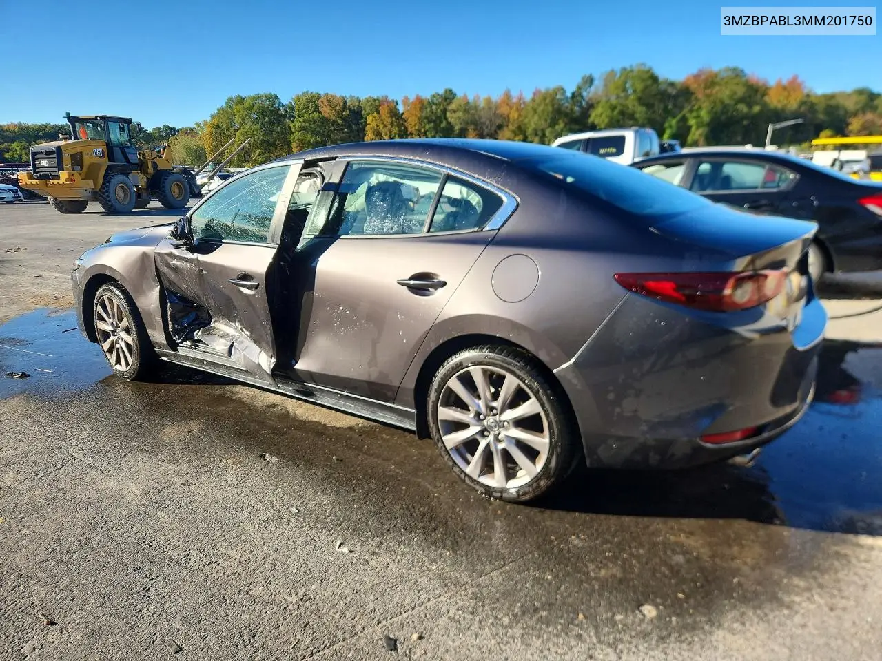2021 MAZDA 3 VIN 3MZBPABL3MM201750 — фото 2