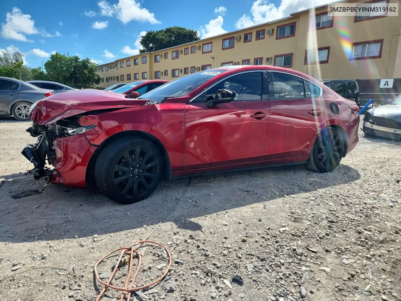 MAZDA 3 2022, VIN 3MZBPBEY8NM319162