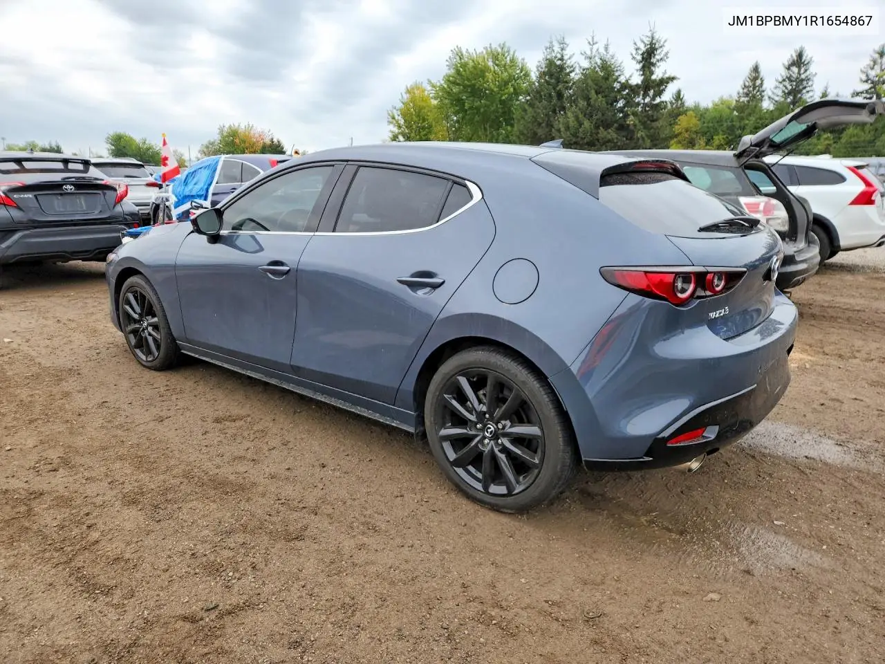 2024 MAZDA 3 VIN JM1BPBMY1R1654867 — фото 2