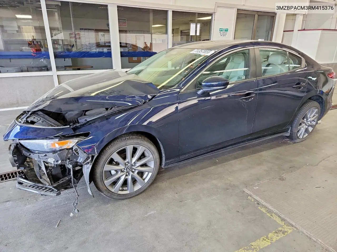 MAZDA 3 2024, VIN 3MZBPACM3RM415376