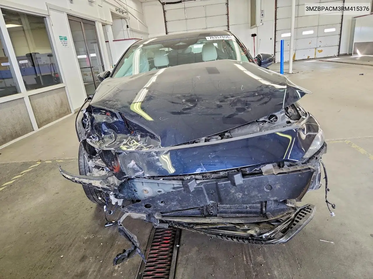 2024 MAZDA 3 VIN 3MZBPACM3RM415376 — фото 5