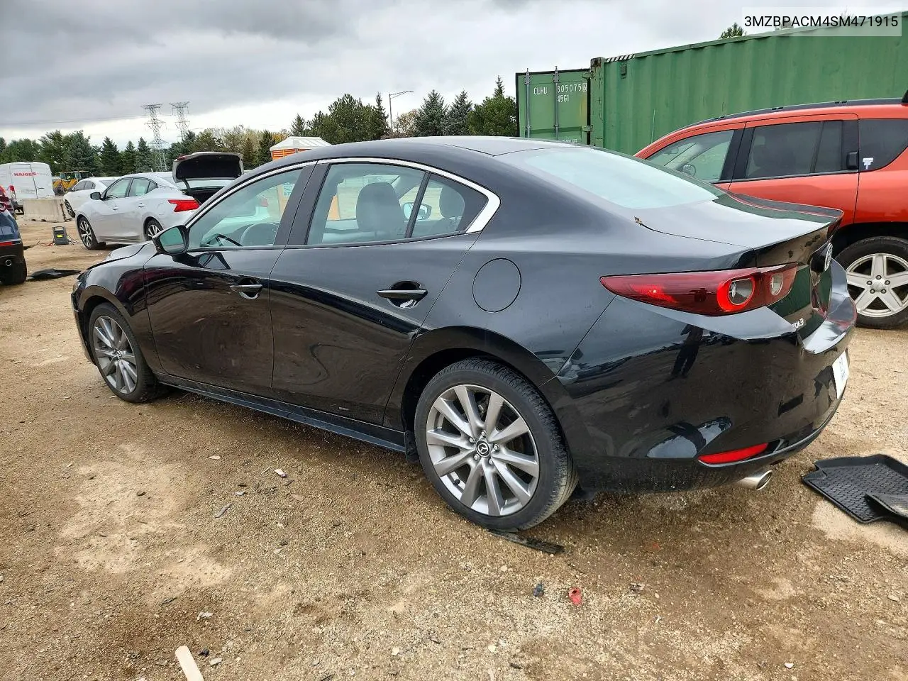 2025 MAZDA 3 VIN 3MZBPACM4SM471915 — фото 2