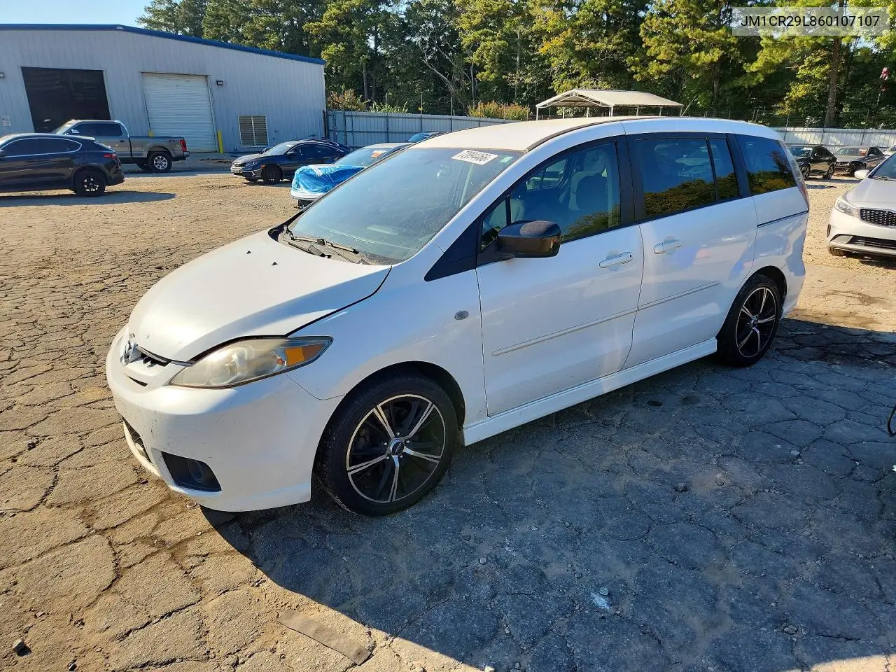 MAZDA 5 2006, VIN JM1CR29L860107107