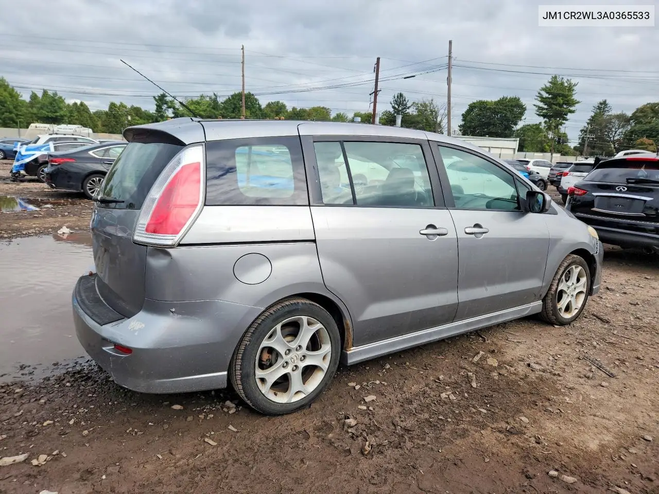 MAZDA 5 2010, VIN JM1CR2WL3A0365533