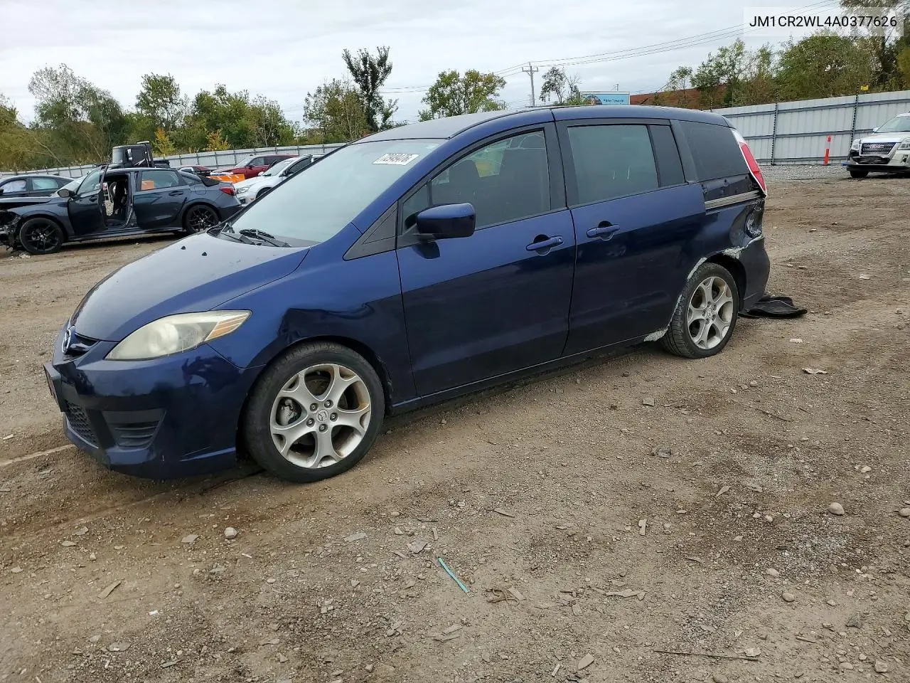 MAZDA 5 2010, VIN JM1CR2WL4A0377626