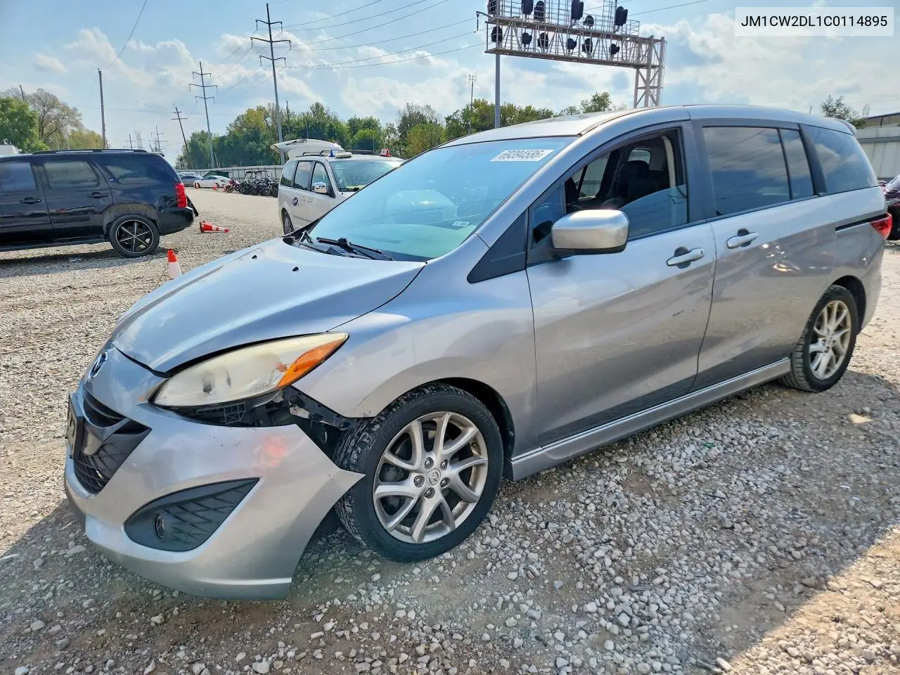 MAZDA 5 2012, VIN JM1CW2DL1C0114895