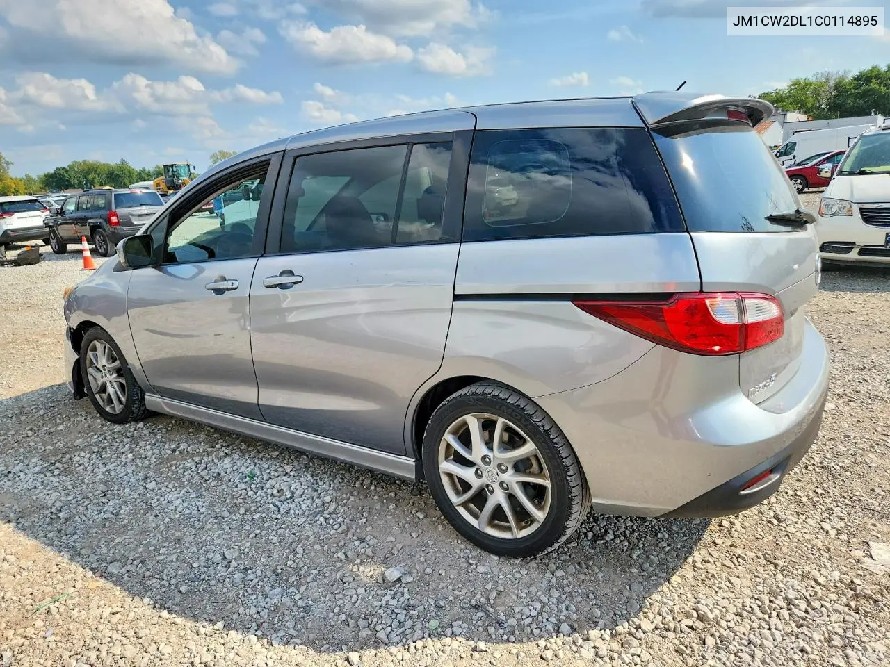 2012 MAZDA 5 VIN JM1CW2DL1C0114895 — фото 2