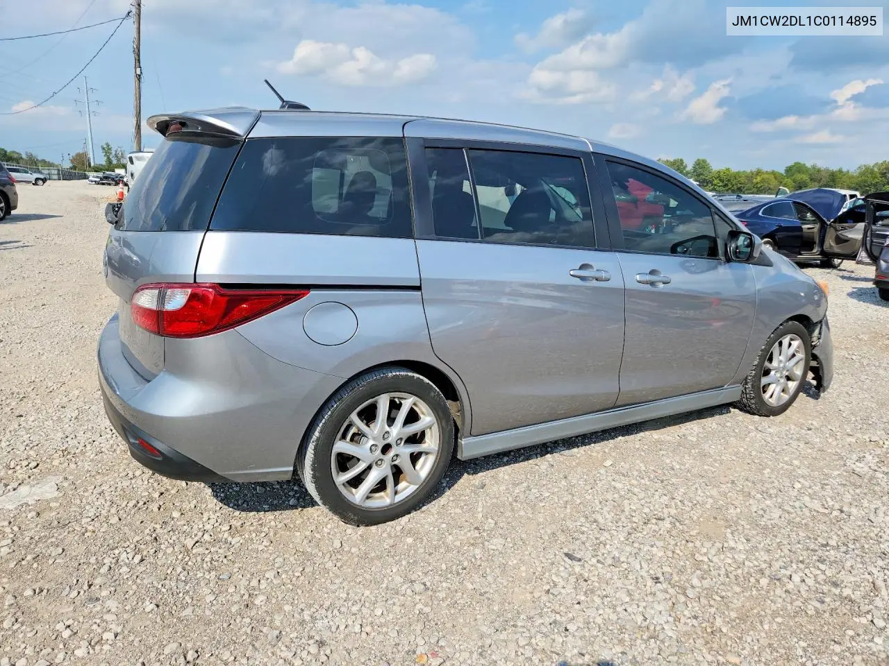 2012 MAZDA 5 VIN JM1CW2DL1C0114895 — фото 3