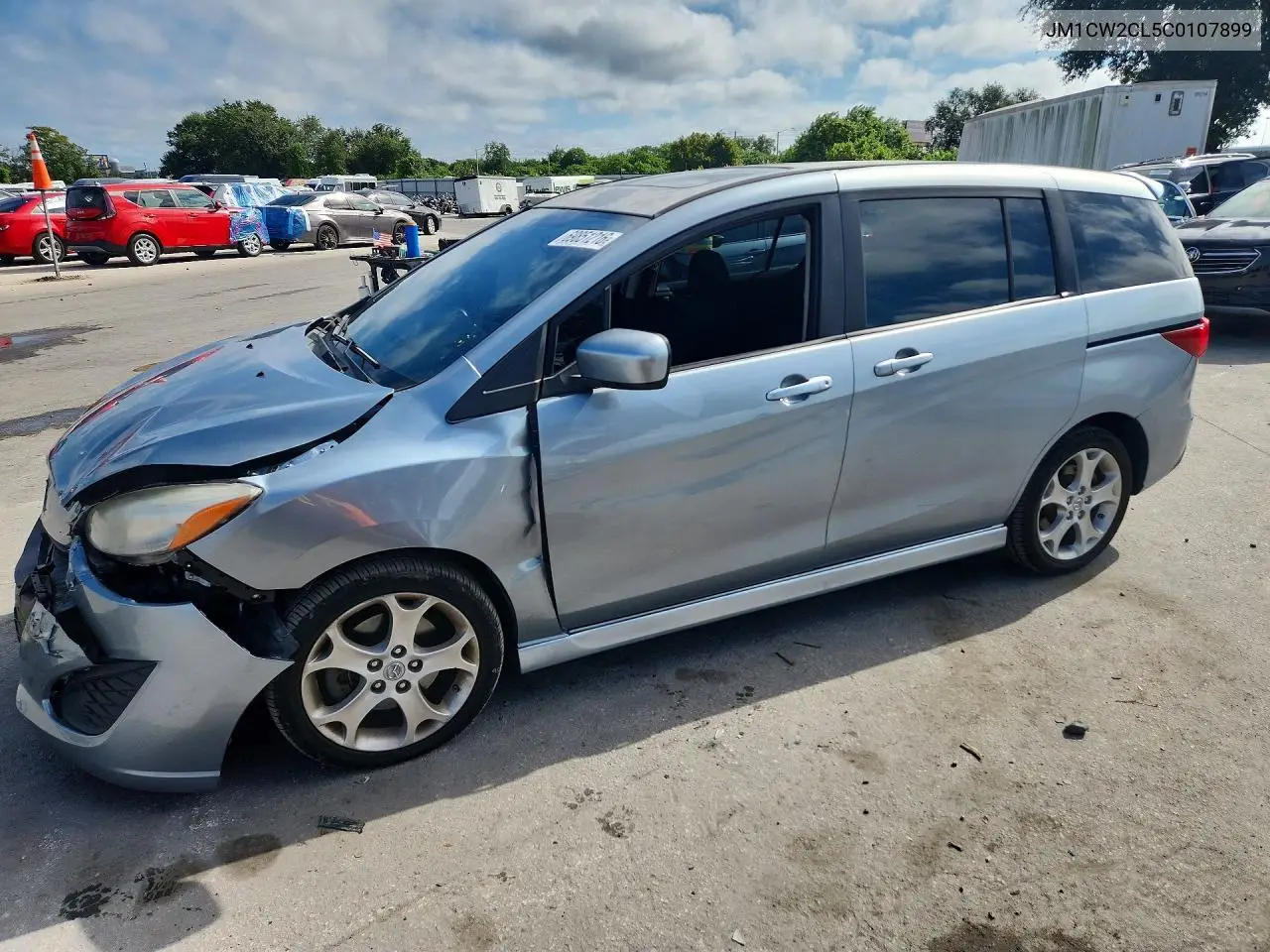 MAZDA 5 2012, VIN JM1CW2CL5C0107899