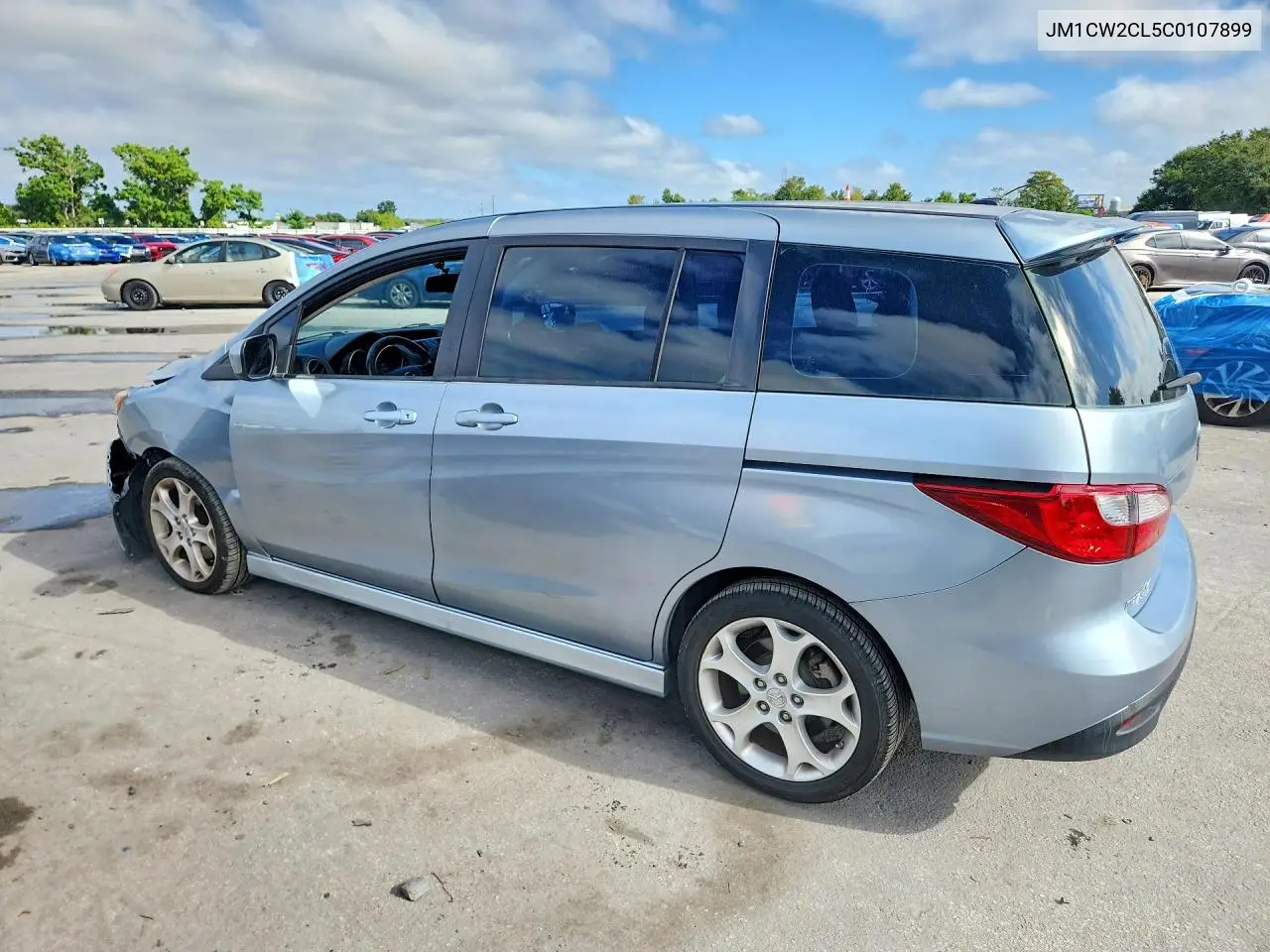2012 MAZDA 5 VIN JM1CW2CL5C0107899 — фото 2