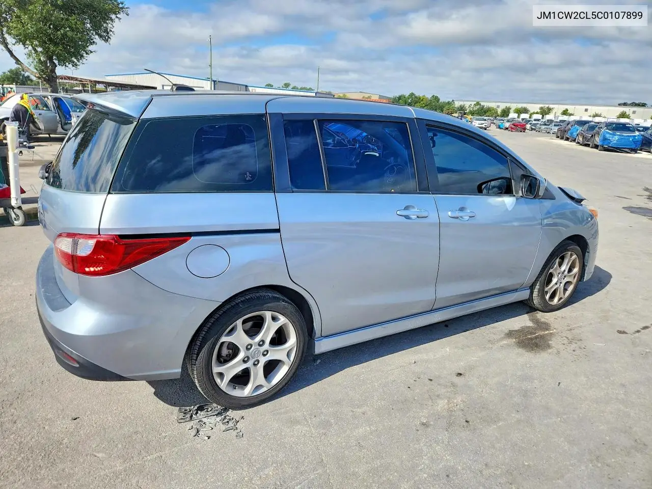2012 MAZDA 5 VIN JM1CW2CL5C0107899 — фото 3