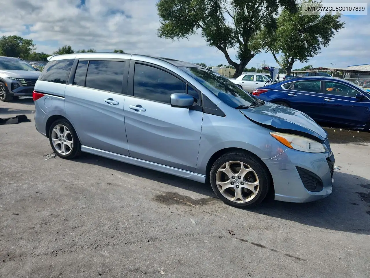 2012 MAZDA 5 VIN JM1CW2CL5C0107899 — фото 4