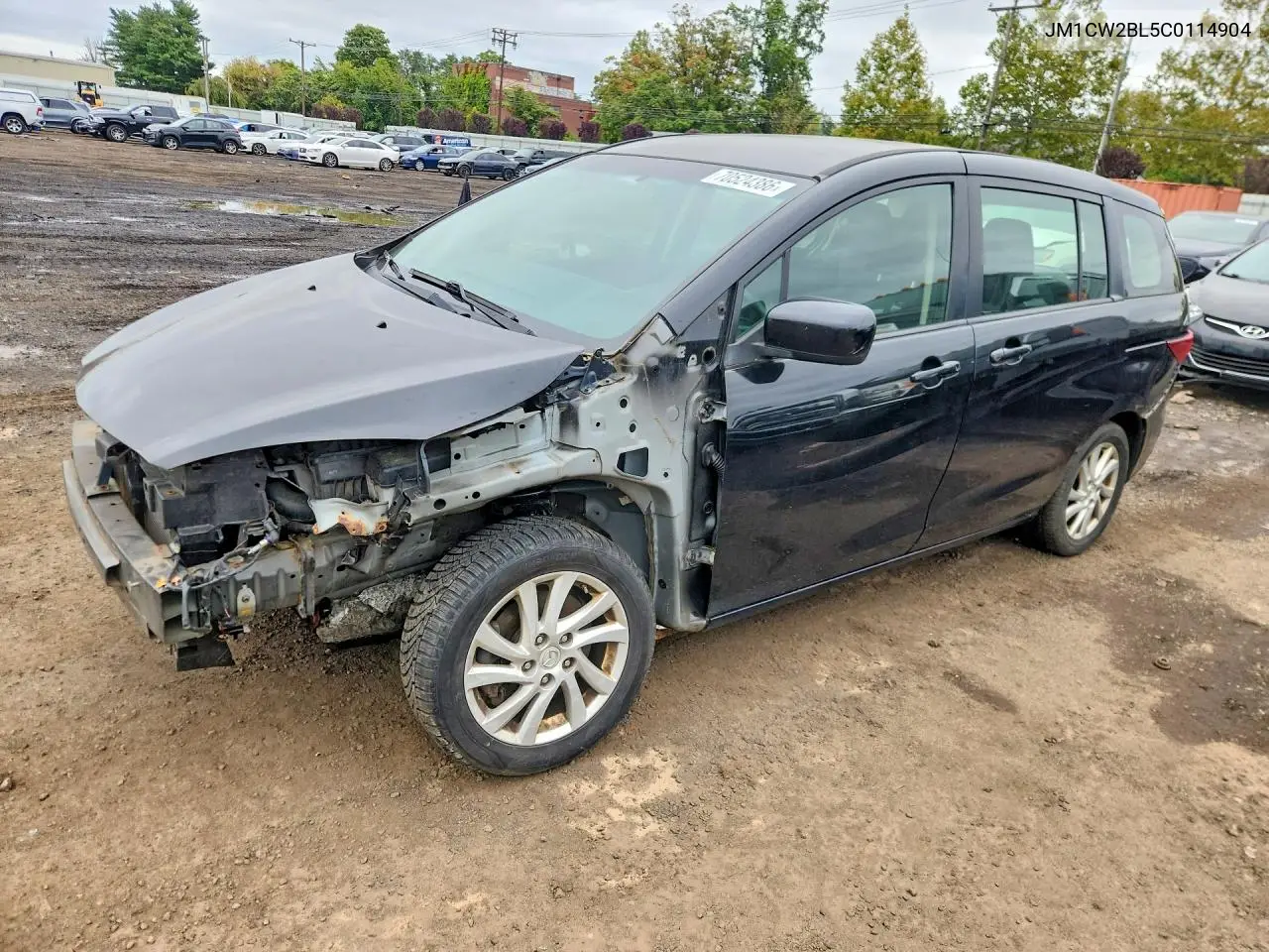 MAZDA 5 2012, VIN JM1CW2BL5C0114904