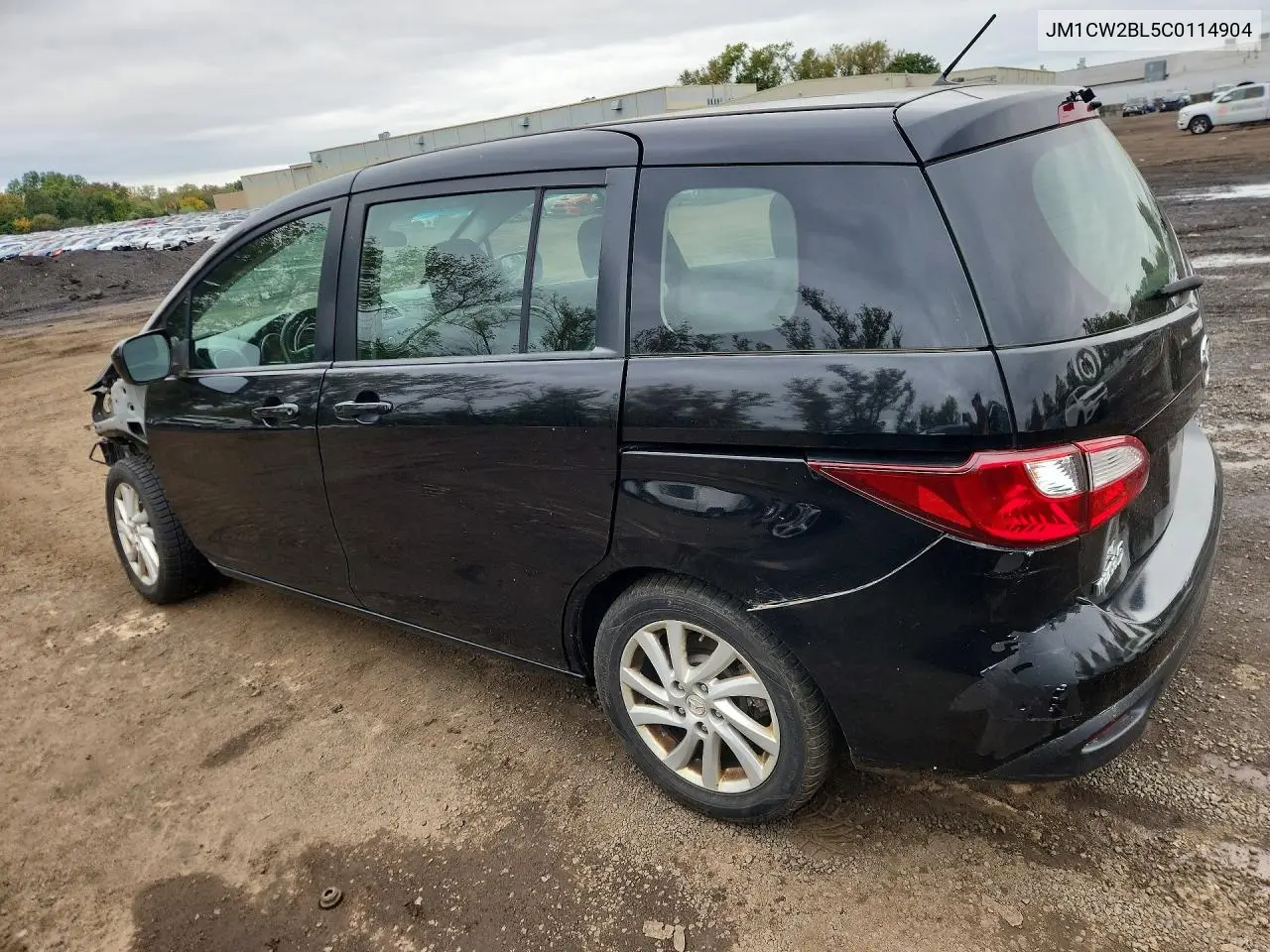 2012 MAZDA 5 VIN JM1CW2BL5C0114904 — фото 2