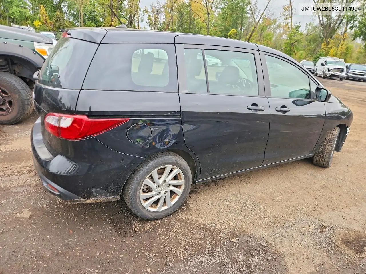2012 MAZDA 5 VIN JM1CW2BL5C0114904 — фото 3