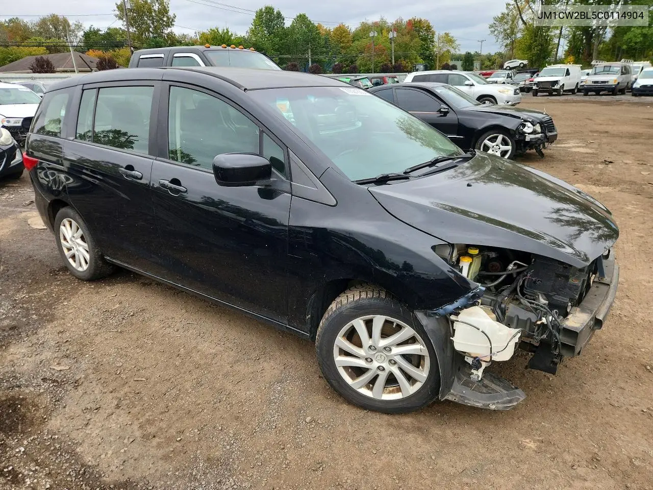 2012 MAZDA 5 VIN JM1CW2BL5C0114904 — фото 4