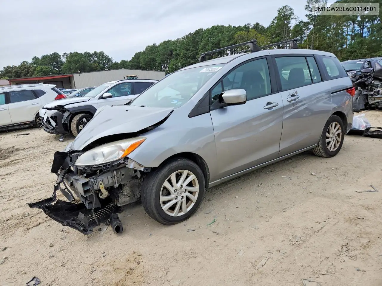 MAZDA 5 2012, VIN JM1CW2BL6C0114801