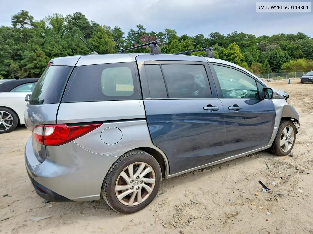 2012 MAZDA 5 VIN JM1CW2BL6C0114801 — фото 3