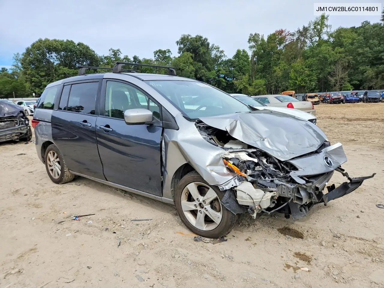 2012 MAZDA 5 VIN JM1CW2BL6C0114801 — фото 4