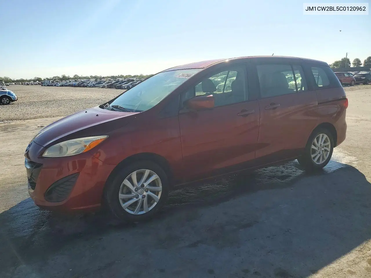 MAZDA 5 2012, VIN JM1CW2BL5C0120962